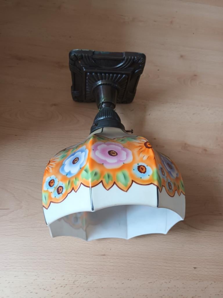 Amsterdamse school lamp 1930 origineel, Ophalen of Verzenden