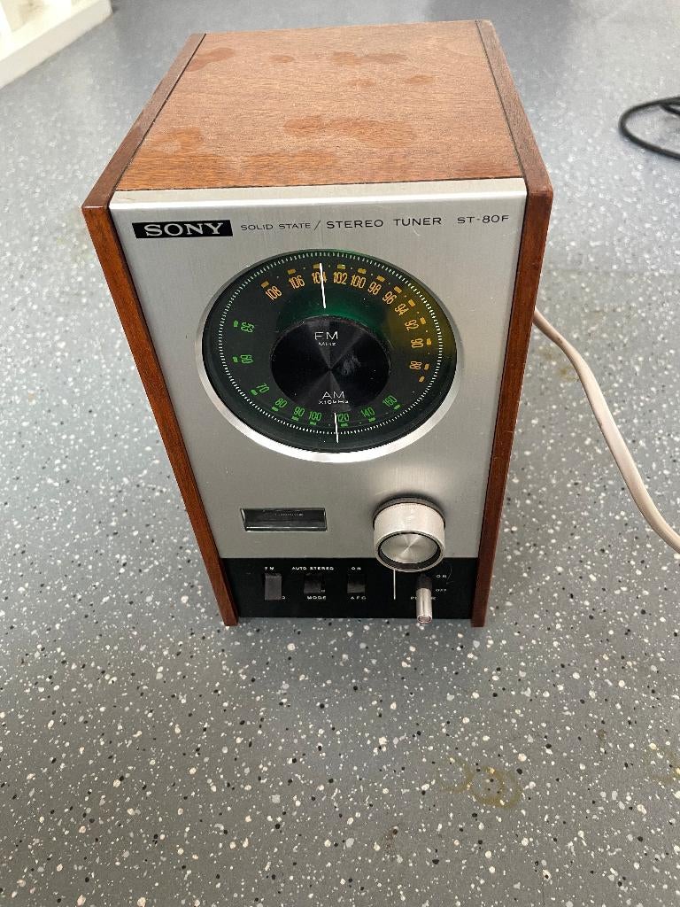 Sony ST-80F Tuner, Verzenden, Zo goed als nieuw, Analoog