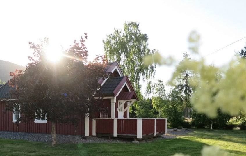 Oergezellig vakantie huis, Lillehammer/Oost Noorwegen, 2 slaapkamers, Landelijk, Open haard, In bos