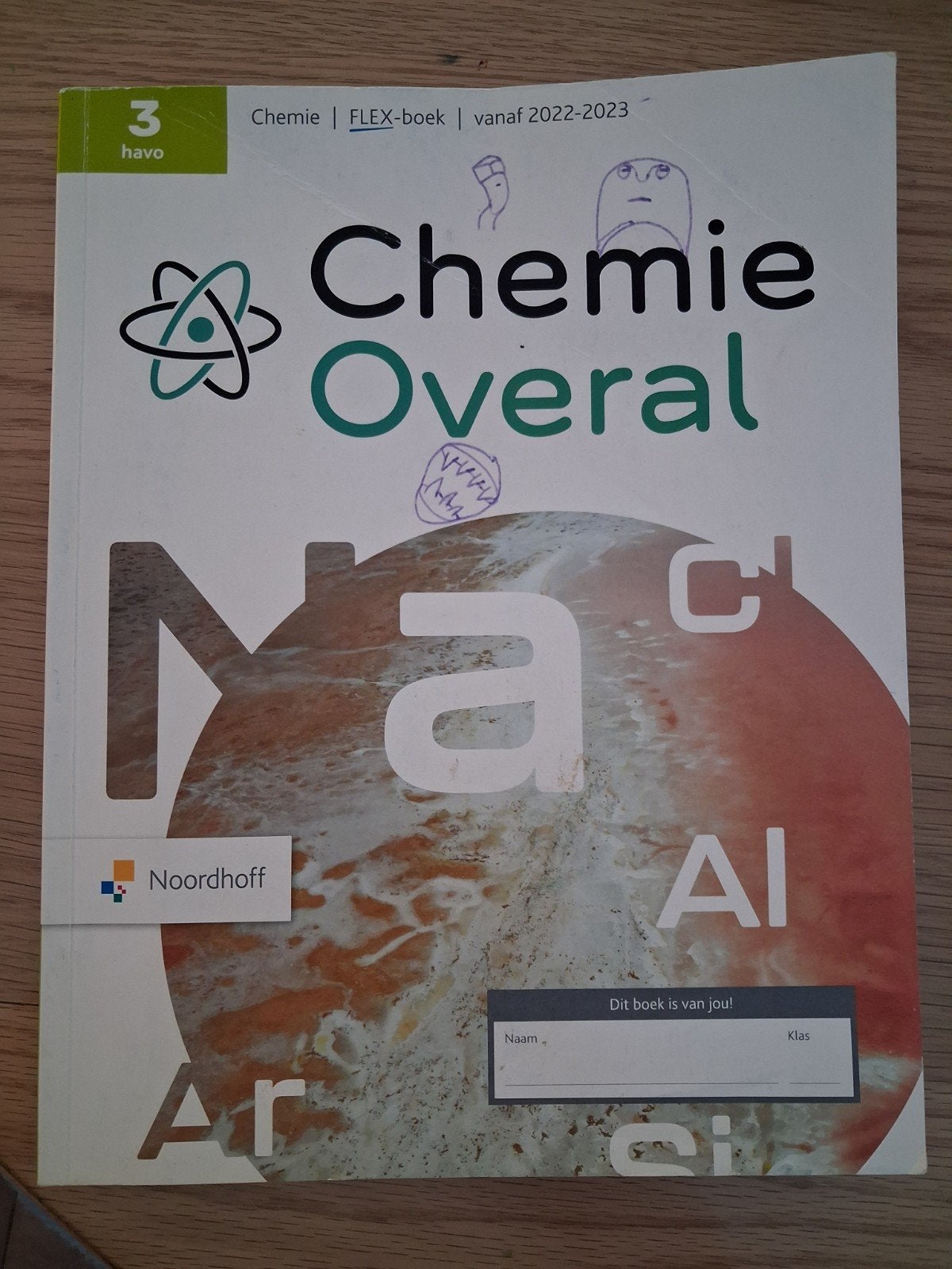 Chemie Overal 3 havo FLEX-boek (2022-2023), Boeken, Ophalen, Noordhoff, Zo goed als nieuw, Beta