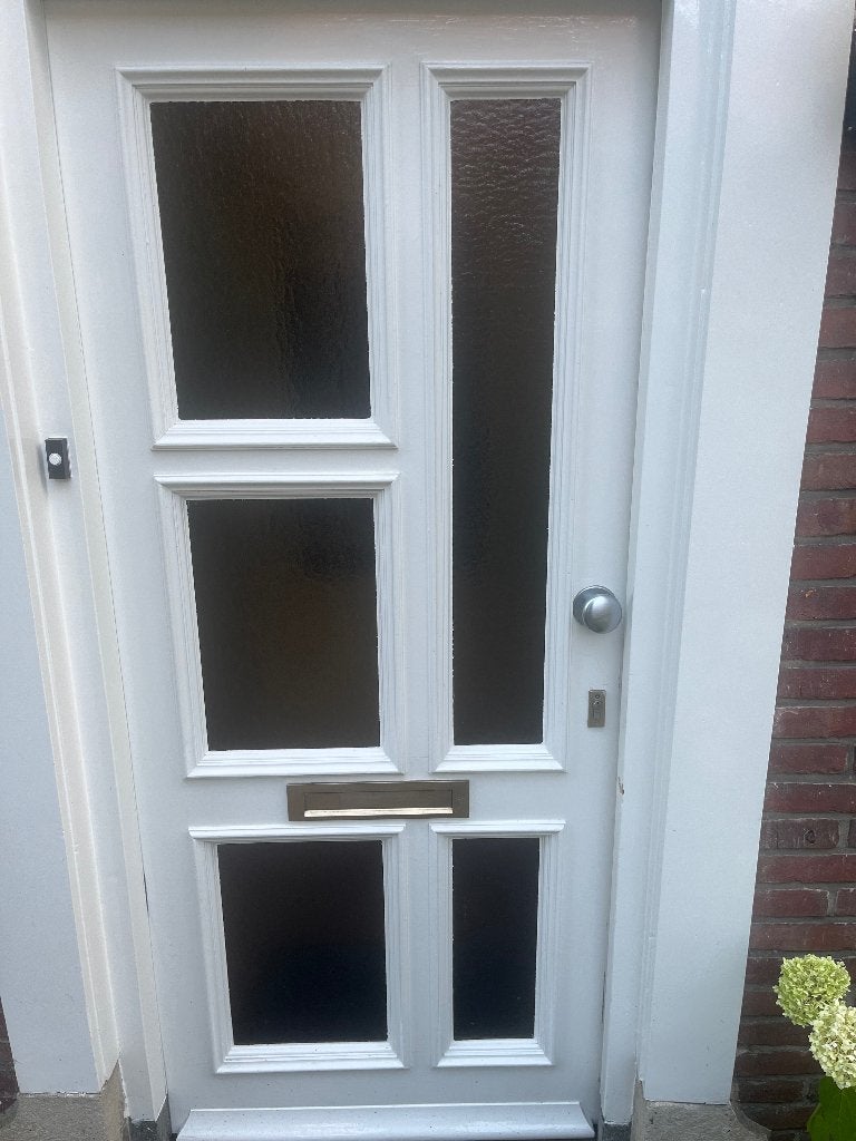 Voordeur 2.2 meter hoog en 88 cm breed, Ophalen, Gebruikt, 80 tot 100 cm, Buitendeur