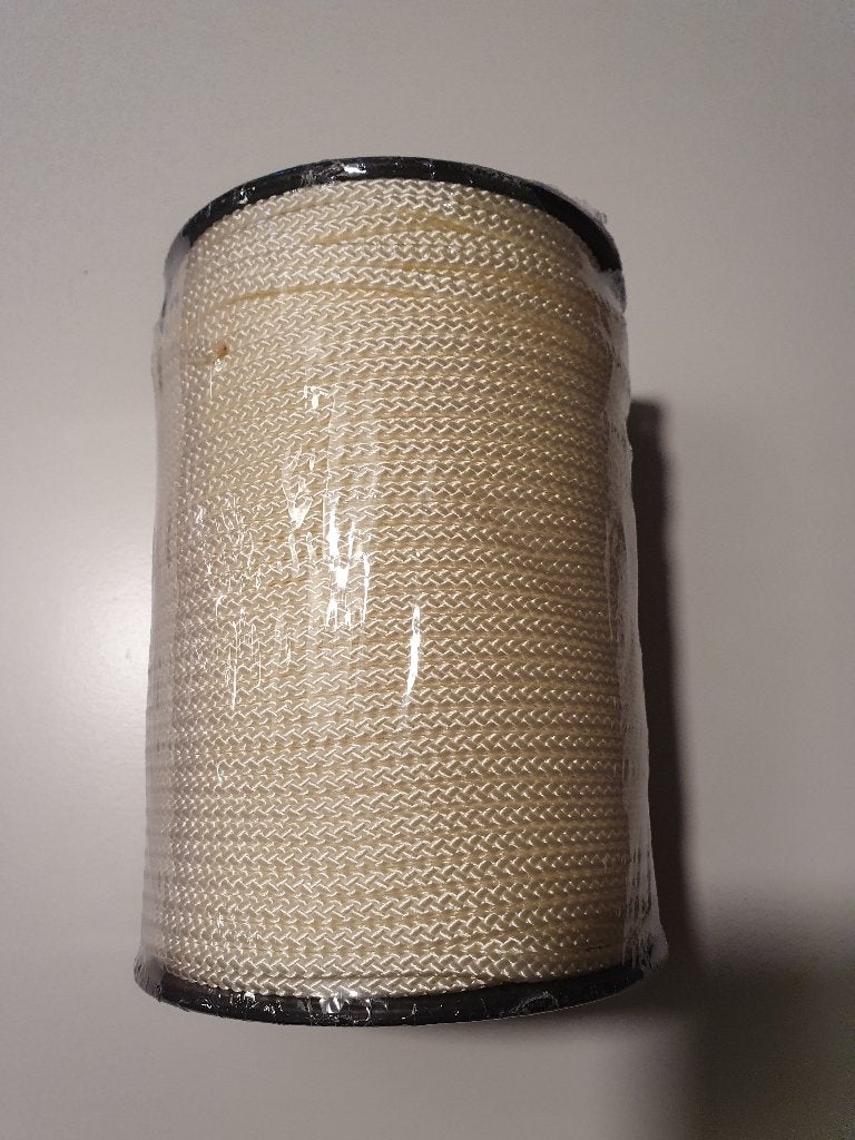 Koord Nylon gevlochten 4mm 100m, Ophalen, Nieuw