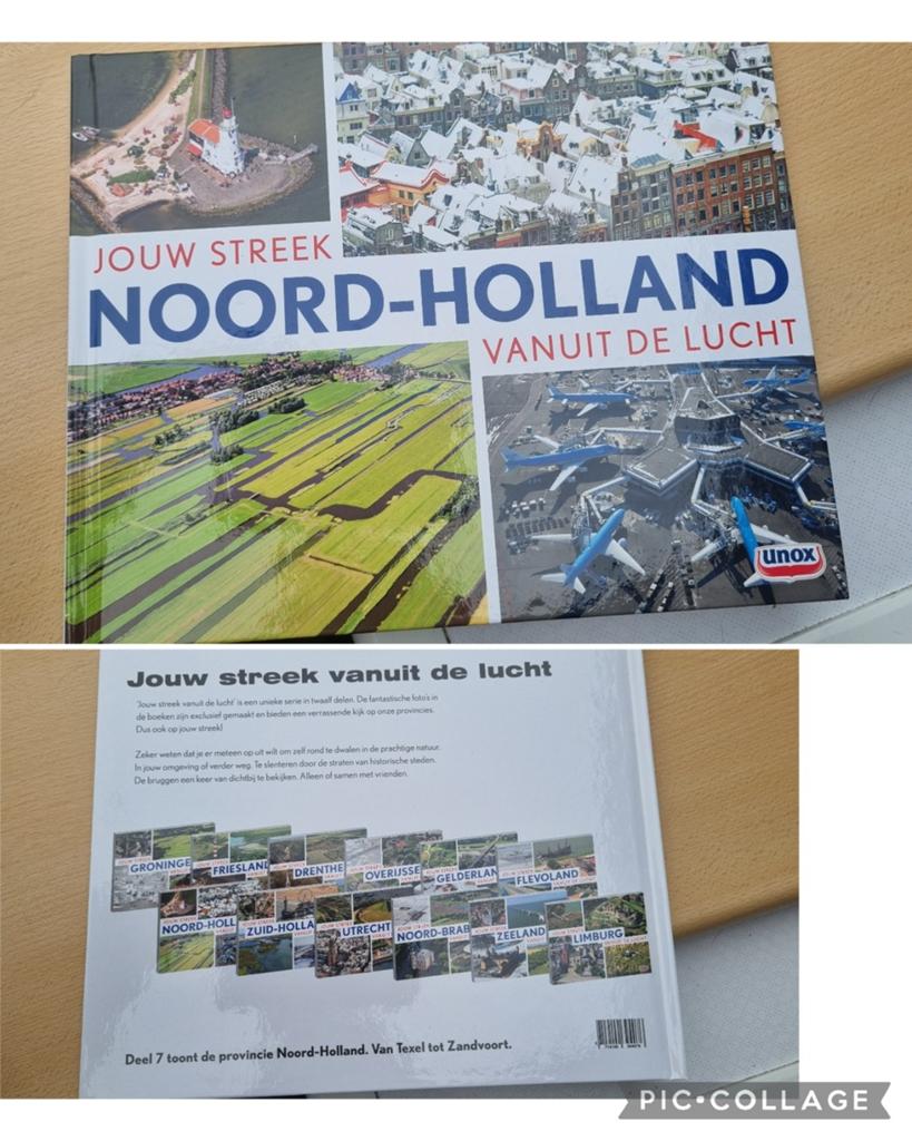 Jouw Streek vanuit de lucht: Noord-Holland (deel 7), Boeken, Ophalen of Verzenden, 20e eeuw of later, Zo goed als nieuw, Onbekend