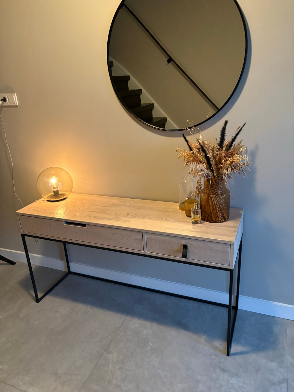 Woood Silas sidetable, Ophalen, 100 tot 150 cm, Zo goed als nieuw, Overige houtsoorten