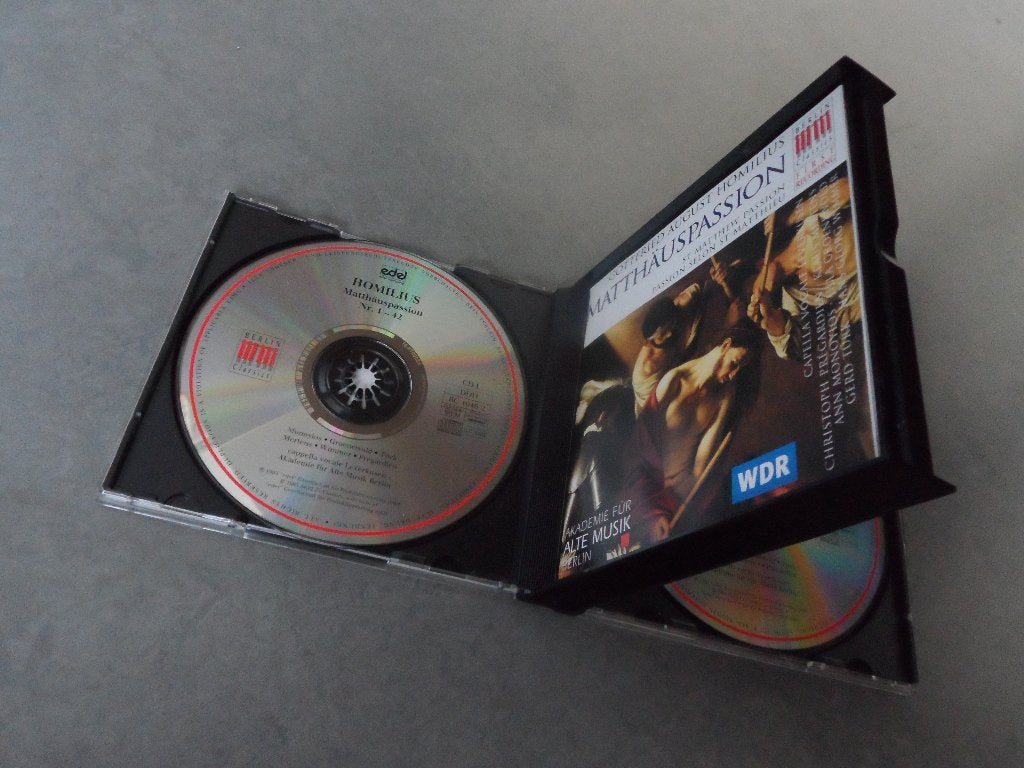 Gottfried August Homilius / Matthäuspassion - 2CD, Verzenden, Barok, Gebruikt