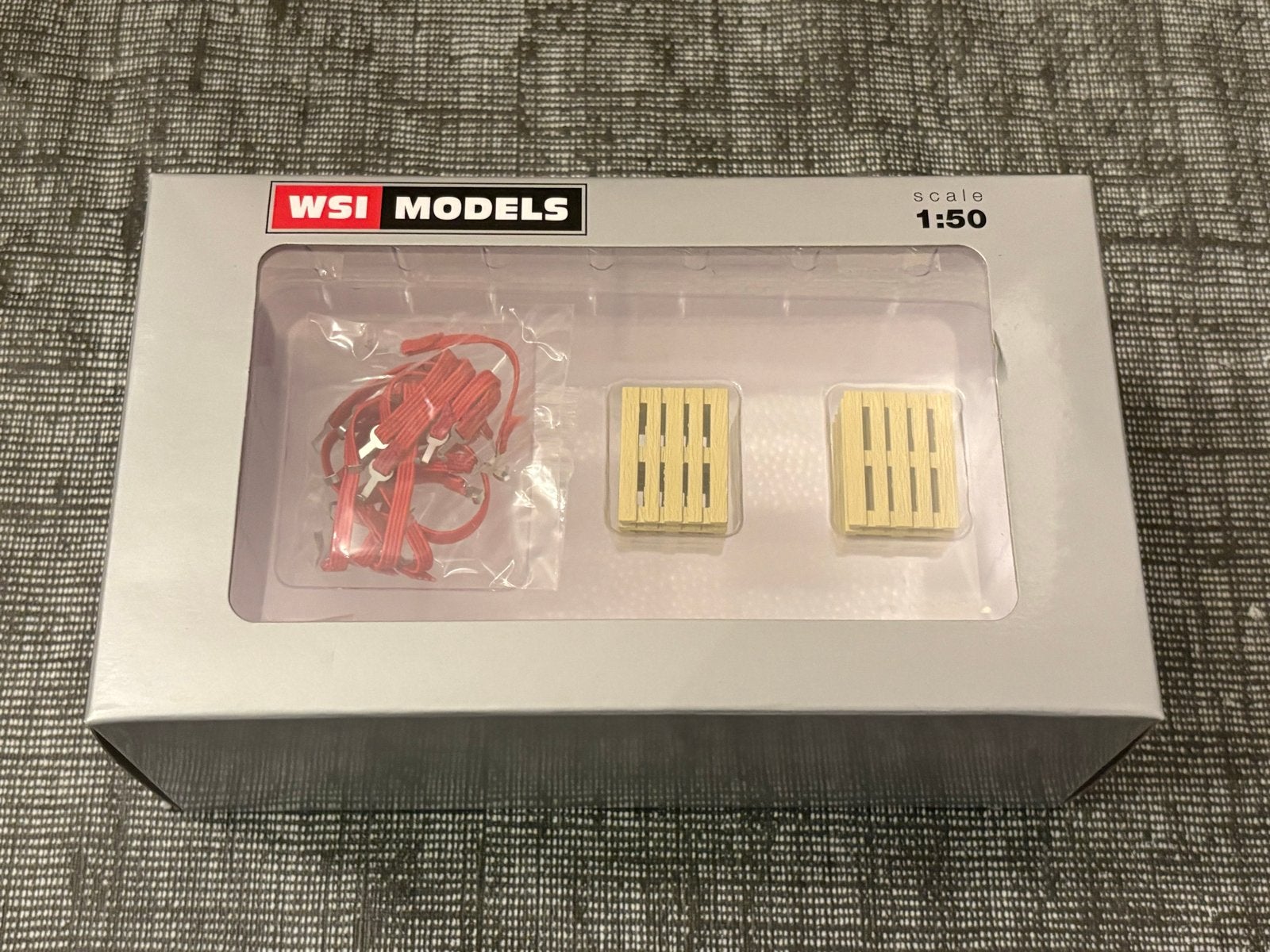 WSI Models Straps & Pallets Schaal 1:50, Ophalen of Verzenden, Nieuw, Bus of Vrachtwagen, Wsi