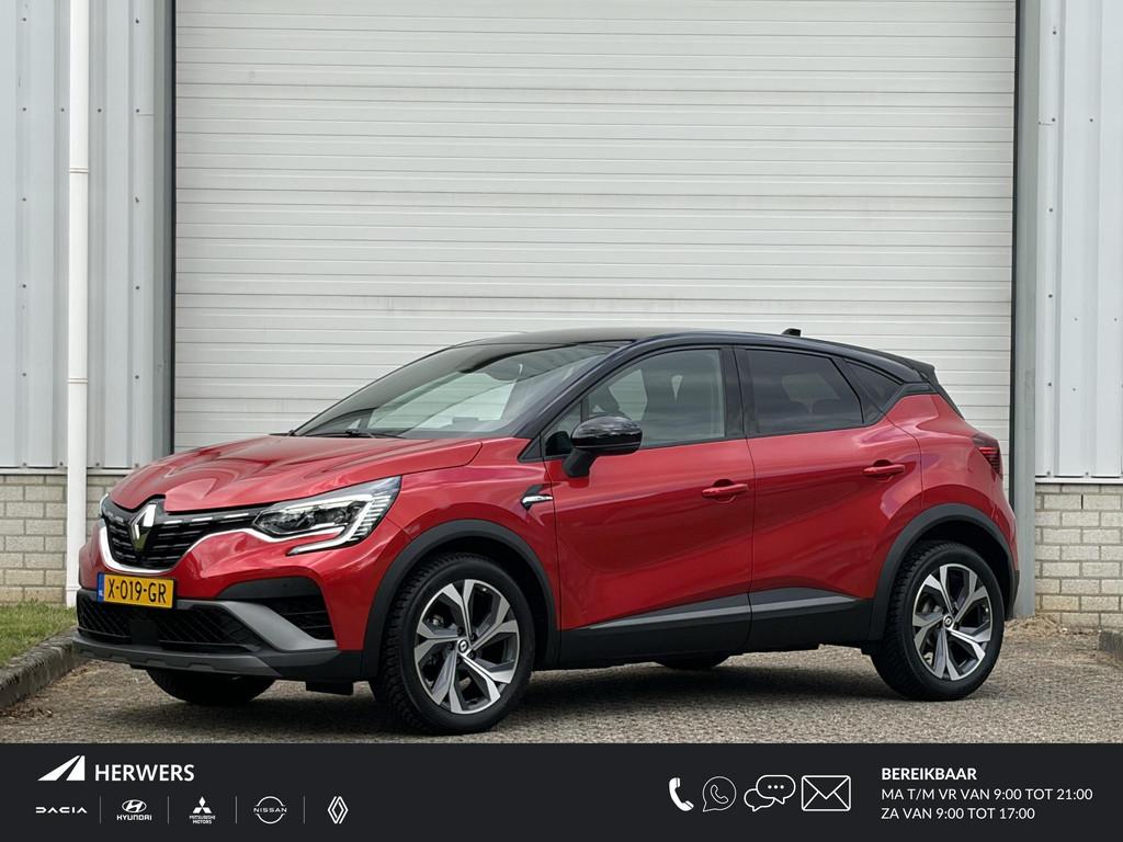 Renault Captur 1.3 mild hybrid 160 R.S. Line / Stoel Stuurwi, Gebruikt, Leder en Stof, 1330 cc, Bedrijf