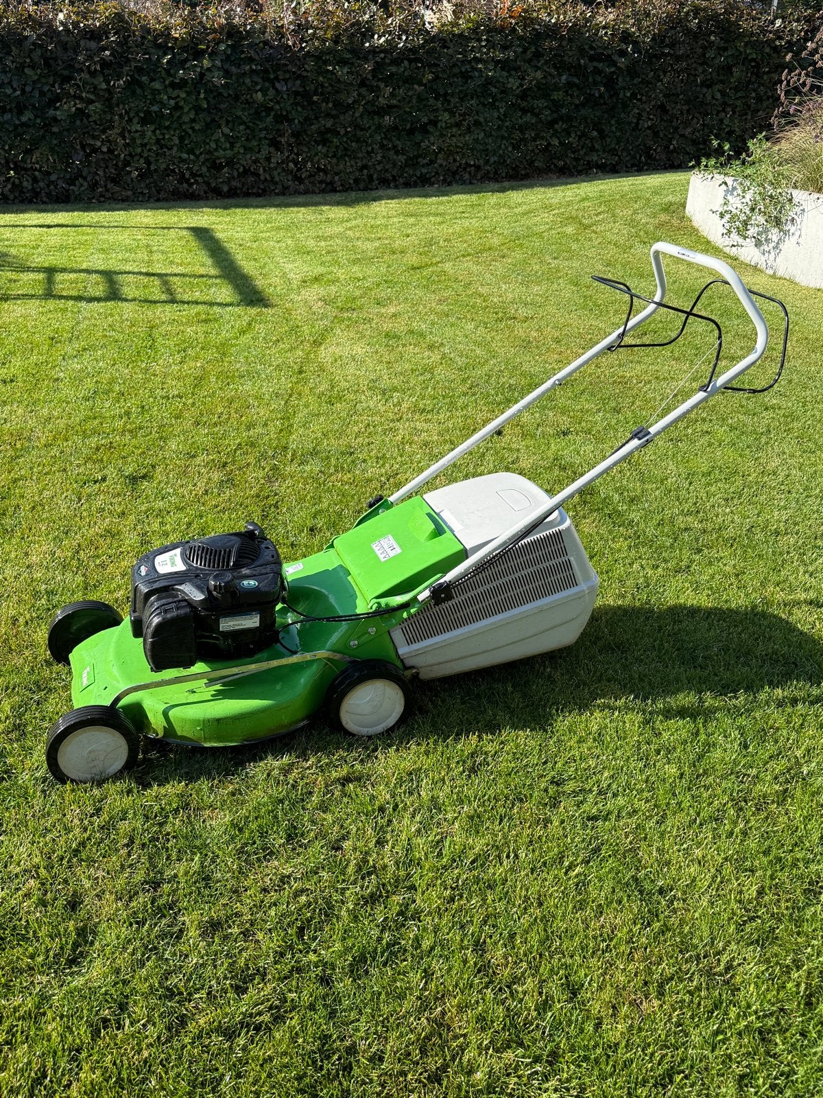 Viking Benzine Grasmaaier MB 253T - Goede Staat, Ophalen, Gebruikt, Benzine-grasmaaier, Opvangbak