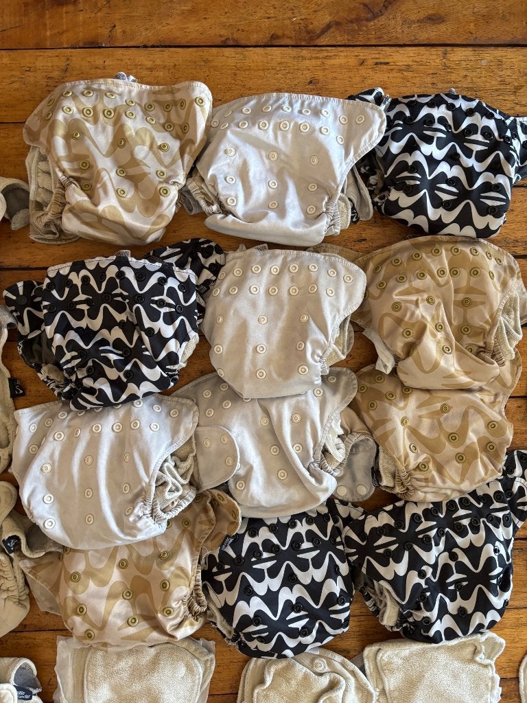 Billie wonder wasbare luiers maat 2 Full kit, Ophalen of Verzenden, Gebruikt