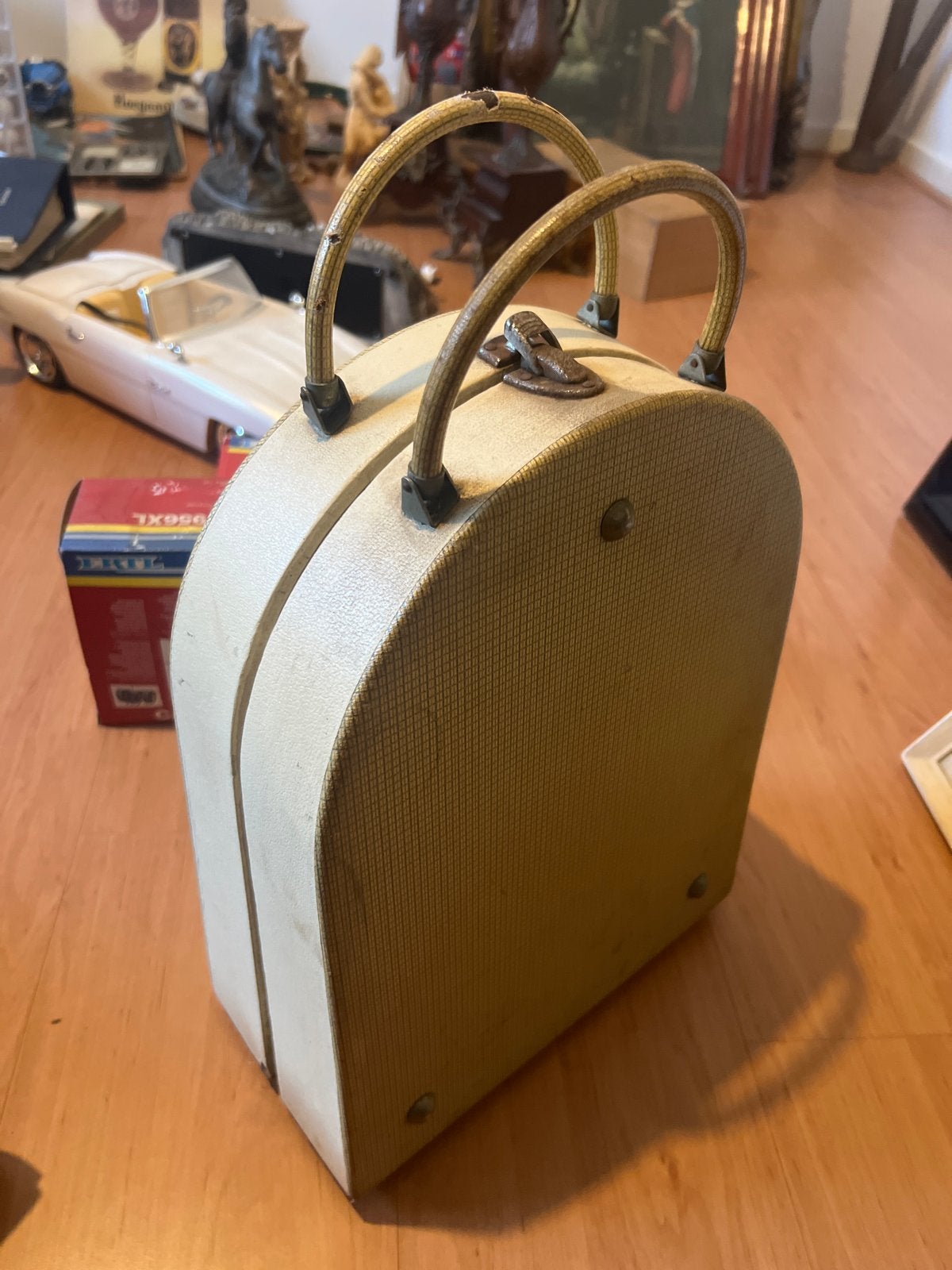 Vintage Philips Platenspeler (defecte arm), Ophalen of Verzenden, Niet werkend, Platenspeler, Philips