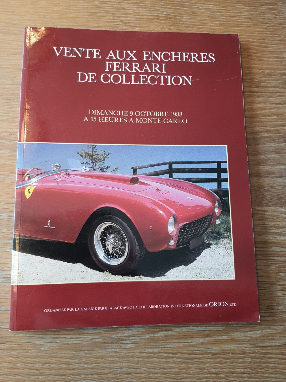 Ferrari Collectie Veilingboek - Monte Carlo 1988, Ophalen of Verzenden, Gelezen, Ferrari