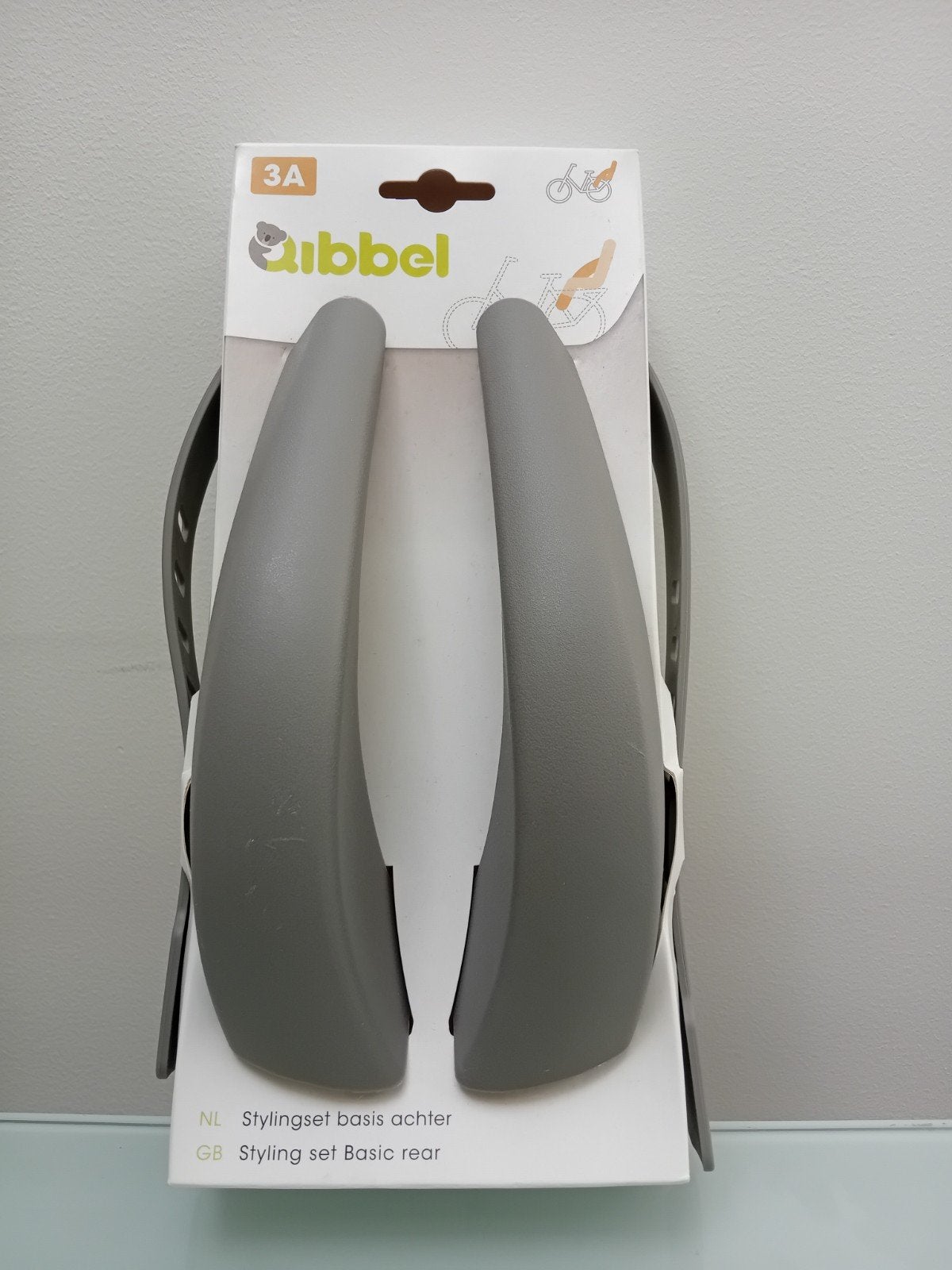 Qibbel stylingset basis achterzitje Q100/Q110, Fietsen en Brommers, Ophalen of Verzenden, Nieuw