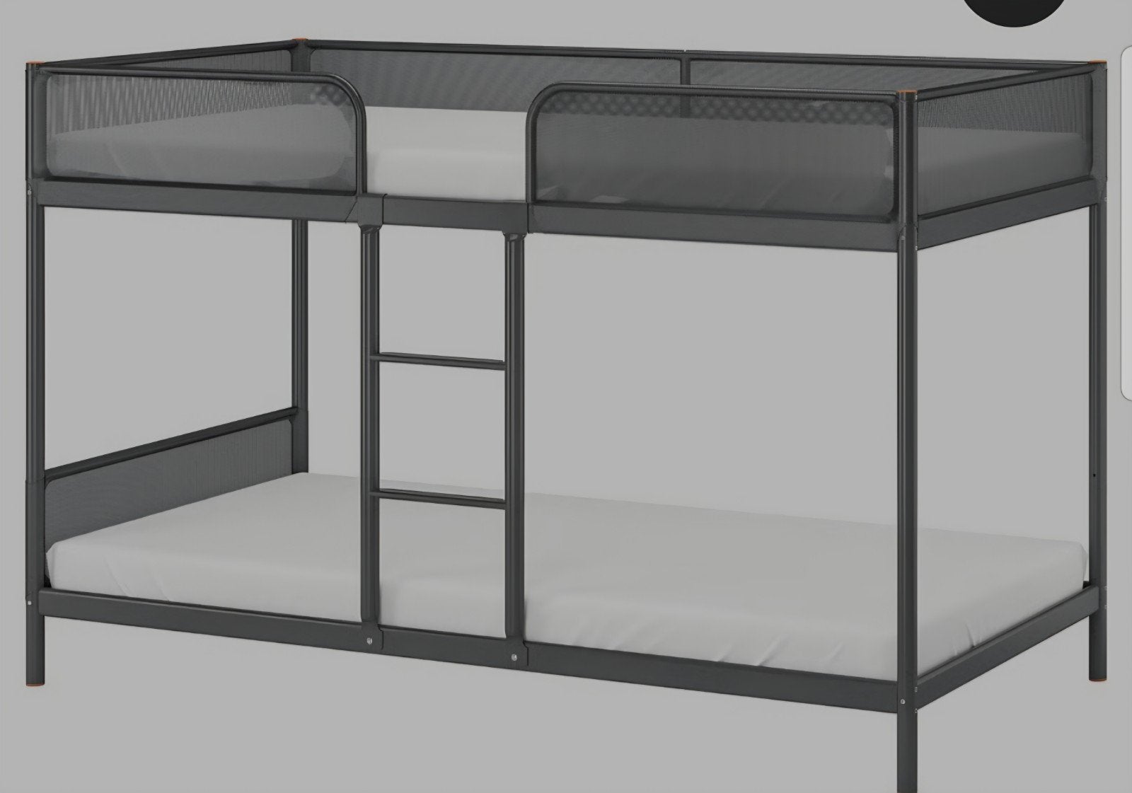 Stapelbed ikea (Tuffing), Huis en Inrichting, Slaapkamer | Stapelbedden en Hoogslapers, Ophalen, 90 cm, 160 tot 180 cm, Tweepersoons