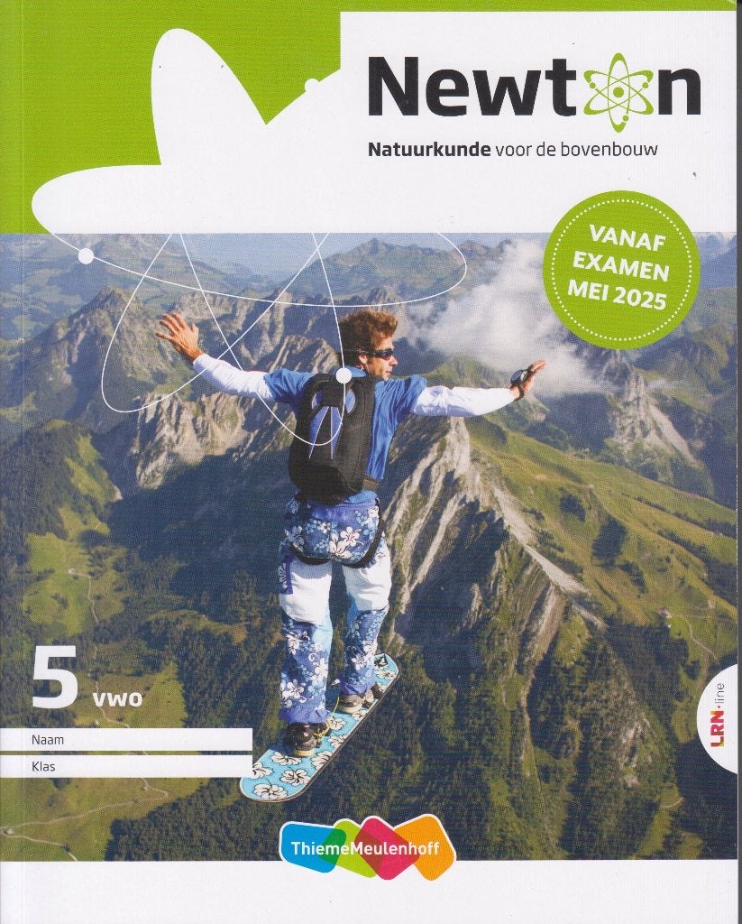 NEWTON LRN-line 6.1 Natuurkunde voor bovenbouw 5 VWO (NIEUW), VWO, Natuurkunde, Verzenden, Nieuw