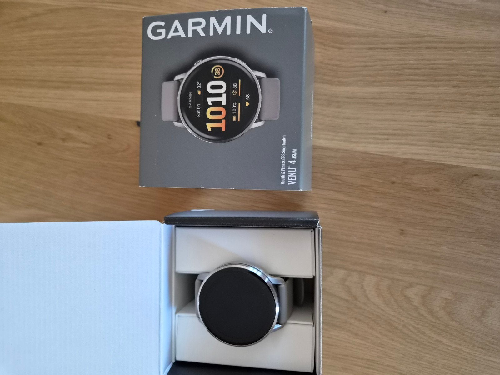 Garmin Venu 4S GPS Smartwatch - Zo goed als nieuw, Sieraden, Tassen en Uiterlijk, Smartwatches, Ophalen, Garmin, GPS, Zo goed als nieuw