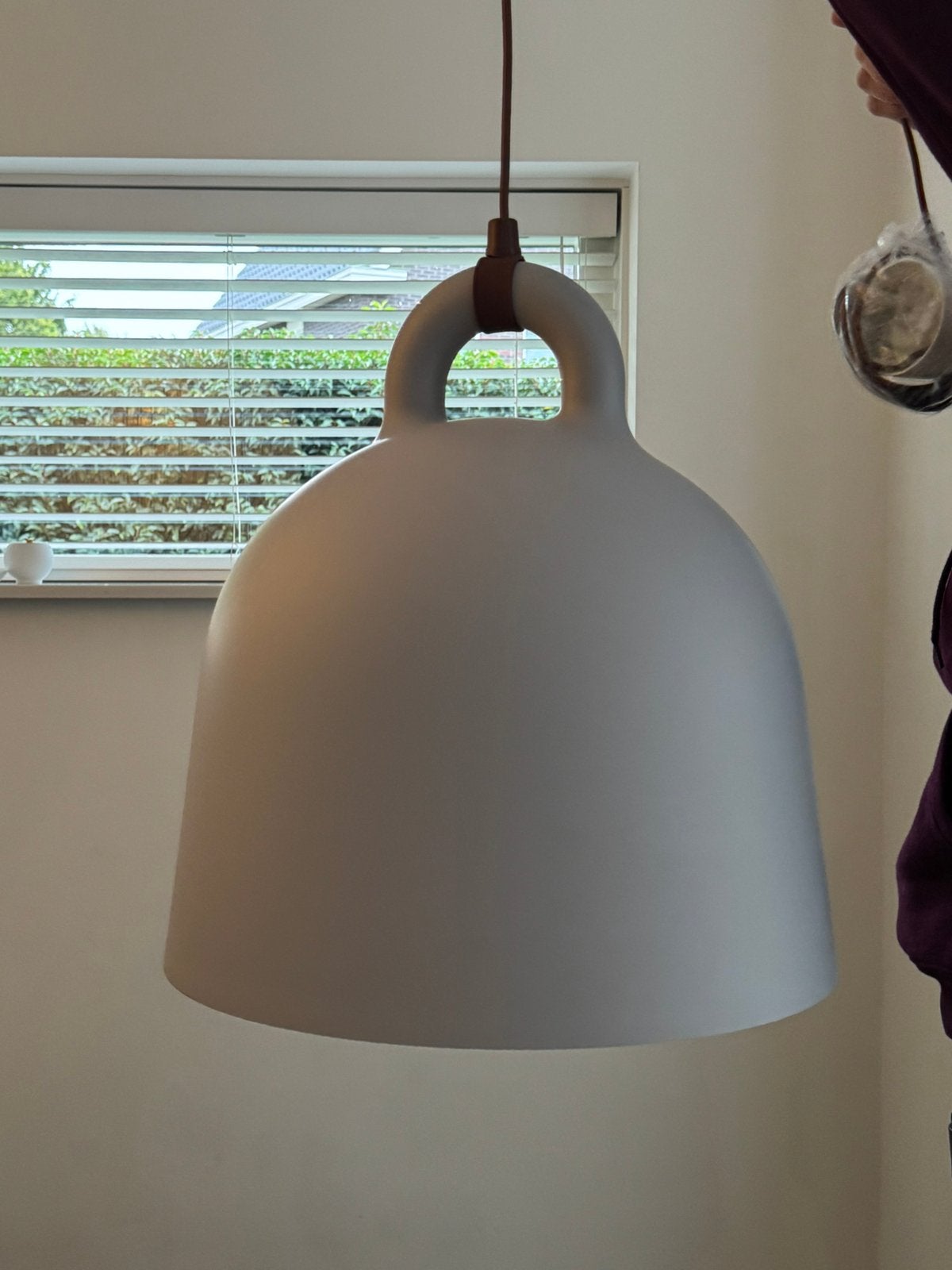 Normann Copenhagen Bell hanglamp, Ophalen of Verzenden, Zo goed als nieuw, Overige materialen, E27 (groot)