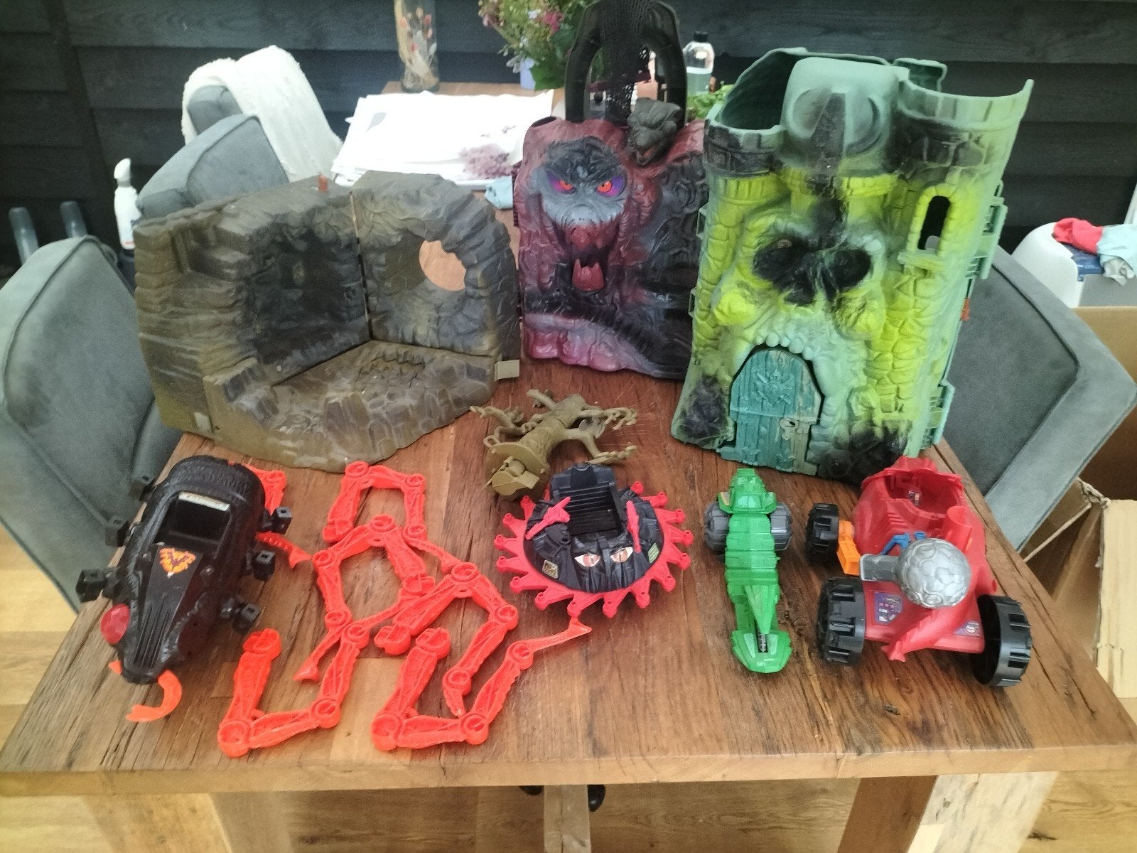 He-man kastelen en voertuigen, Ophalen of Verzenden, Gebruikt