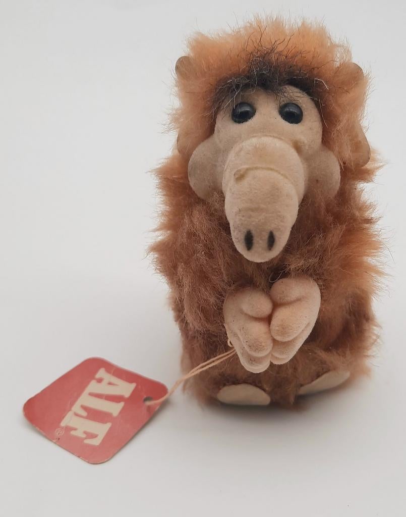 ALF knijp poppetje uit 1987 uitgave Russ Berrie NIEUWstaat!, Ophalen of Verzenden, Zo goed als nieuw