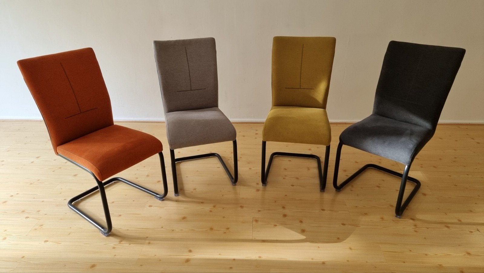 Set van 4 eetkamerstoelen van Henders&Hazel, Ophalen, Gebruikt, Overige kleuren, Metaal