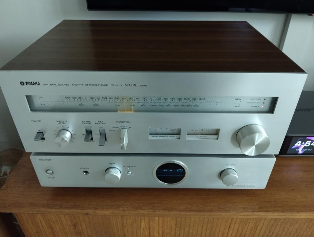 Vintage Yamaha CT-810 Tuner - Natural Sound, Ophalen, Gebruikt, Analoog