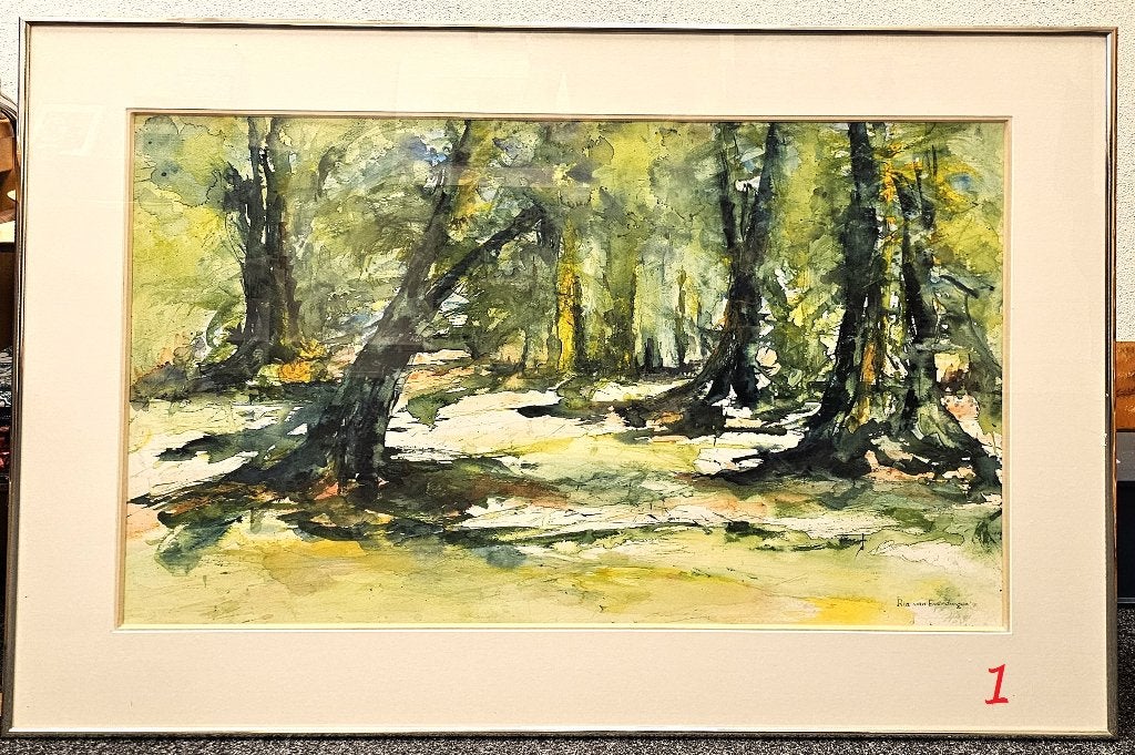 schilderijen, Antiek en Kunst, Ophalen, Overige stijlen, Doek, Olieverf