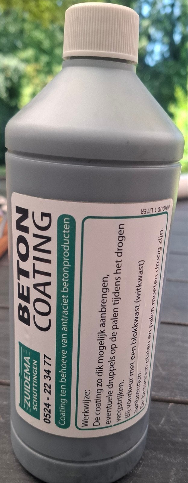 Beton Coating Antraciet, Ophalen of Verzenden, Nieuw, Grijs