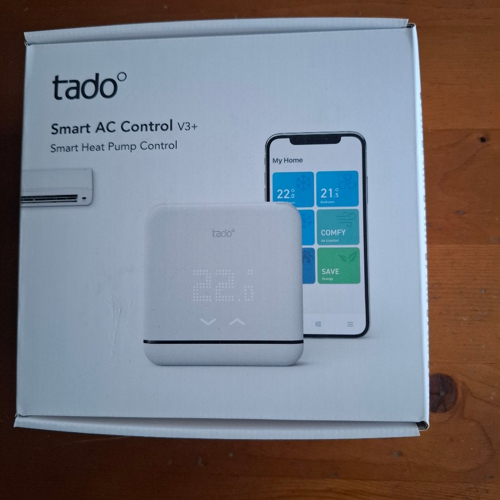 Tado V3+ Slimme Airco bediening, Ophalen of Verzenden, Slimme thermostaat, Zo goed als nieuw