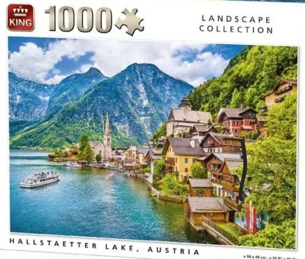 puzzel, Ophalen, 500 t/m 1500 stukjes, Zo goed als nieuw, Legpuzzel