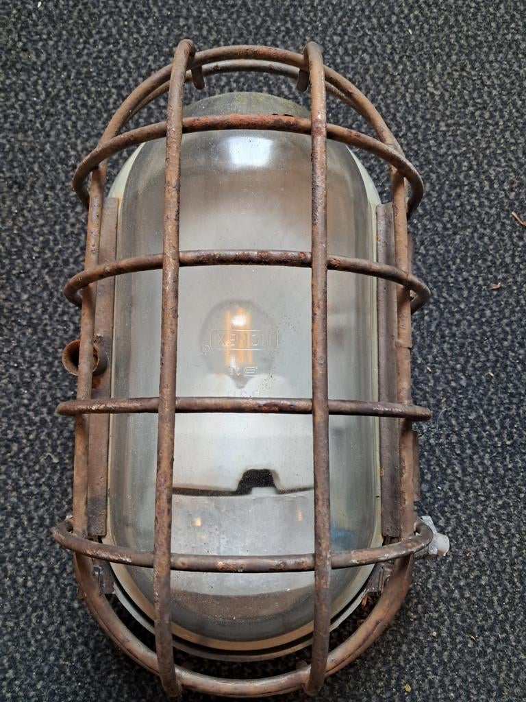 Honex bunkerlamp, Huis en Inrichting, Ophalen, Zo goed als nieuw