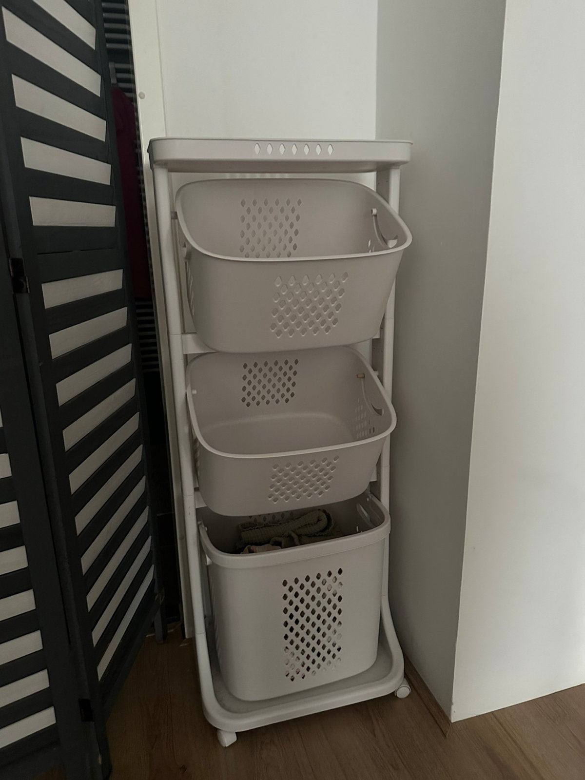 Wasmand rek, Ophalen, Zo goed als nieuw