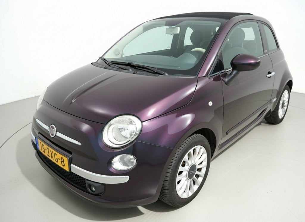 Fiat 500C 0.9 TwinAir Lounge Cabrio | Airco | PDC (bj 2013), Auto's, Fiat, 945 kg, Euro 5, 86 pk, Gebruikt