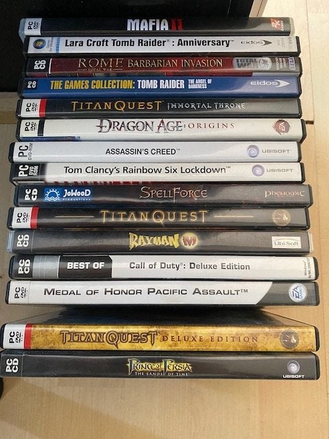 PC Games | 15 stuks, Avontuur en Actie, Gebruikt, 1 speler, Ophalen of Verzenden