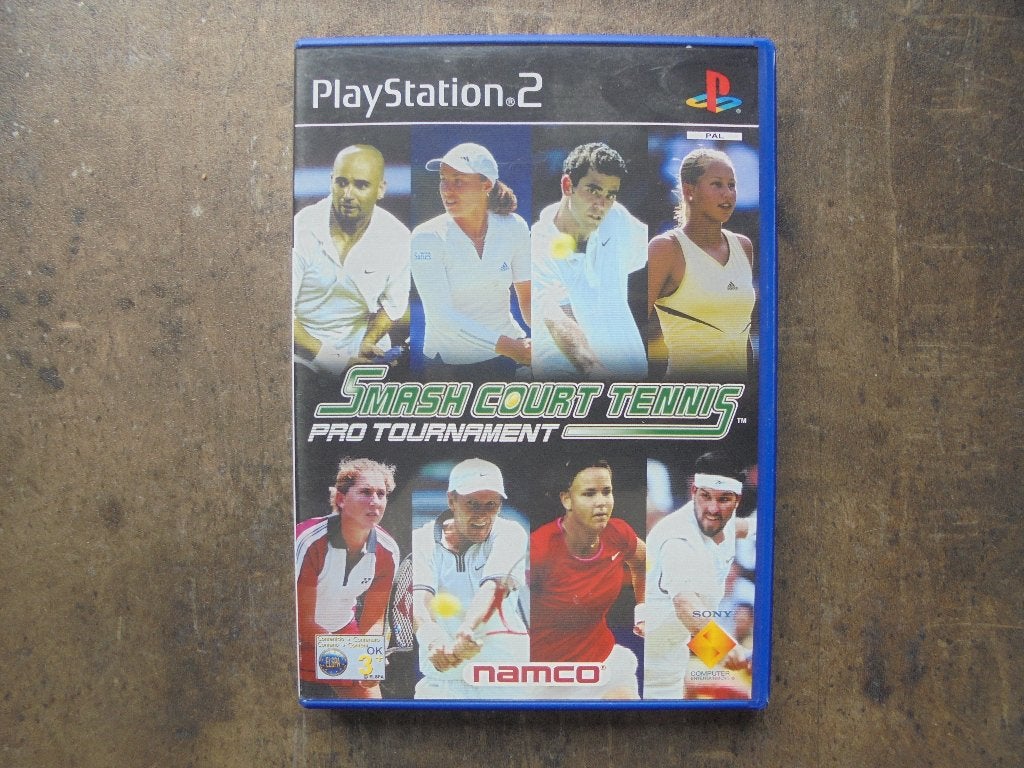 Smash Court Tennis Pro Tournament voor PS2 (zie foto's), Gebruikt, 1 speler, Ophalen of Verzenden, Vanaf 3 jaar