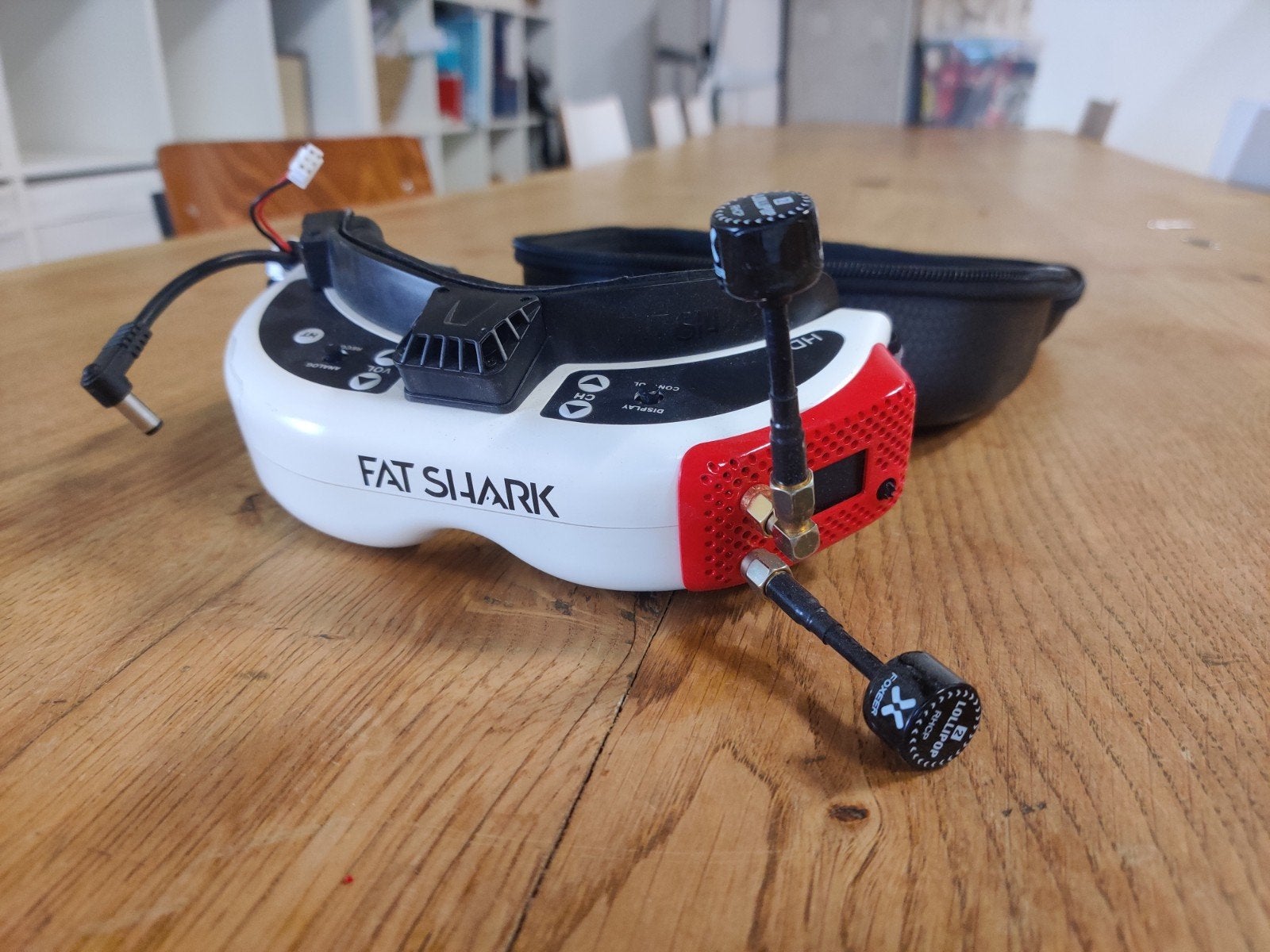 Fat Shark HDO Goggles met Rapidfire en Lollipop antennes, Ophalen of Verzenden