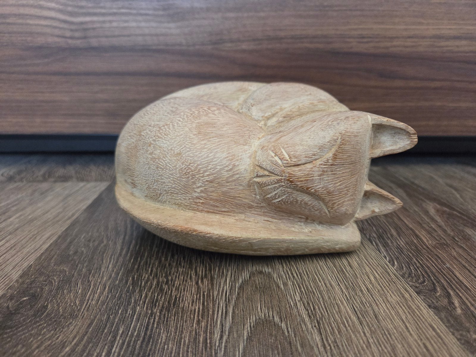 houten kat poes., Ophalen of Verzenden