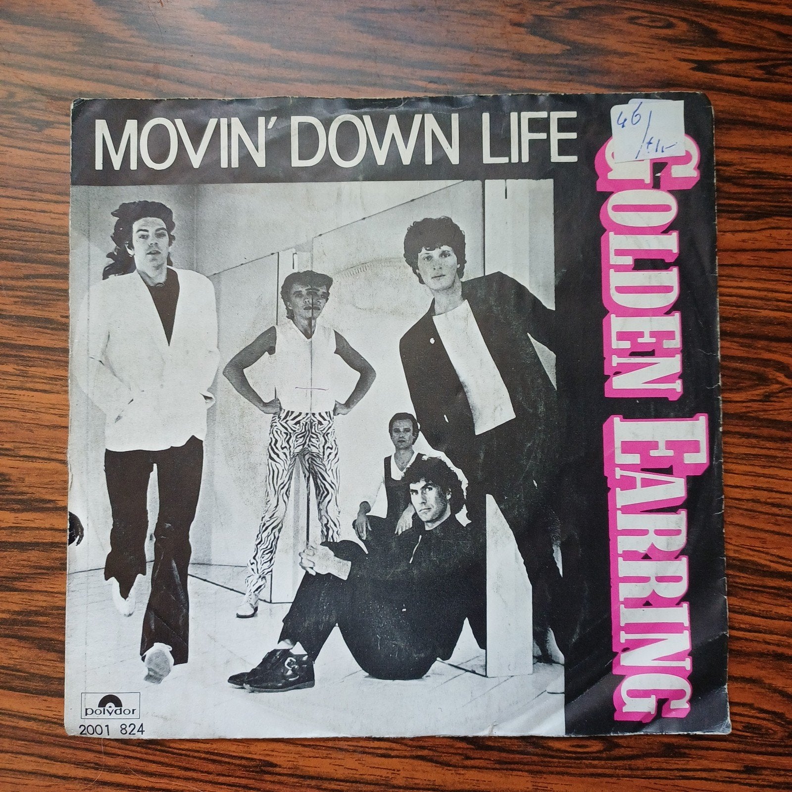 Golden Earring - Movin' Down Life (7 inch single), Cd's en Dvd's, Ophalen of Verzenden, Gebruikt, 7 inch, EP