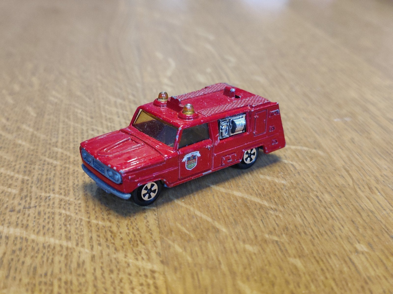Majorette Dodge Pickup Brandweer, Hobby en Vrije tijd, Modelauto's | Overige schalen, Ophalen, Zo goed als nieuw, Auto