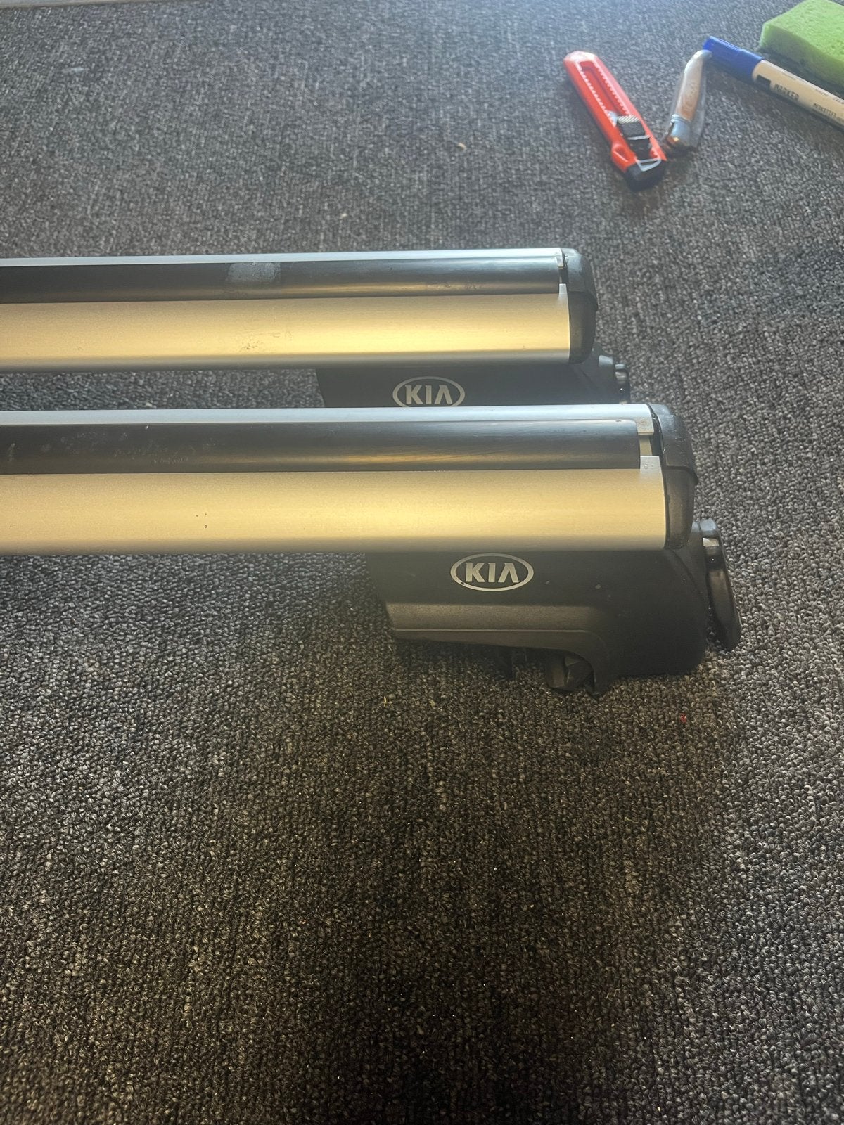 Originele KIA dakdragers - Gebruikt, Ophalen, Gebruikt