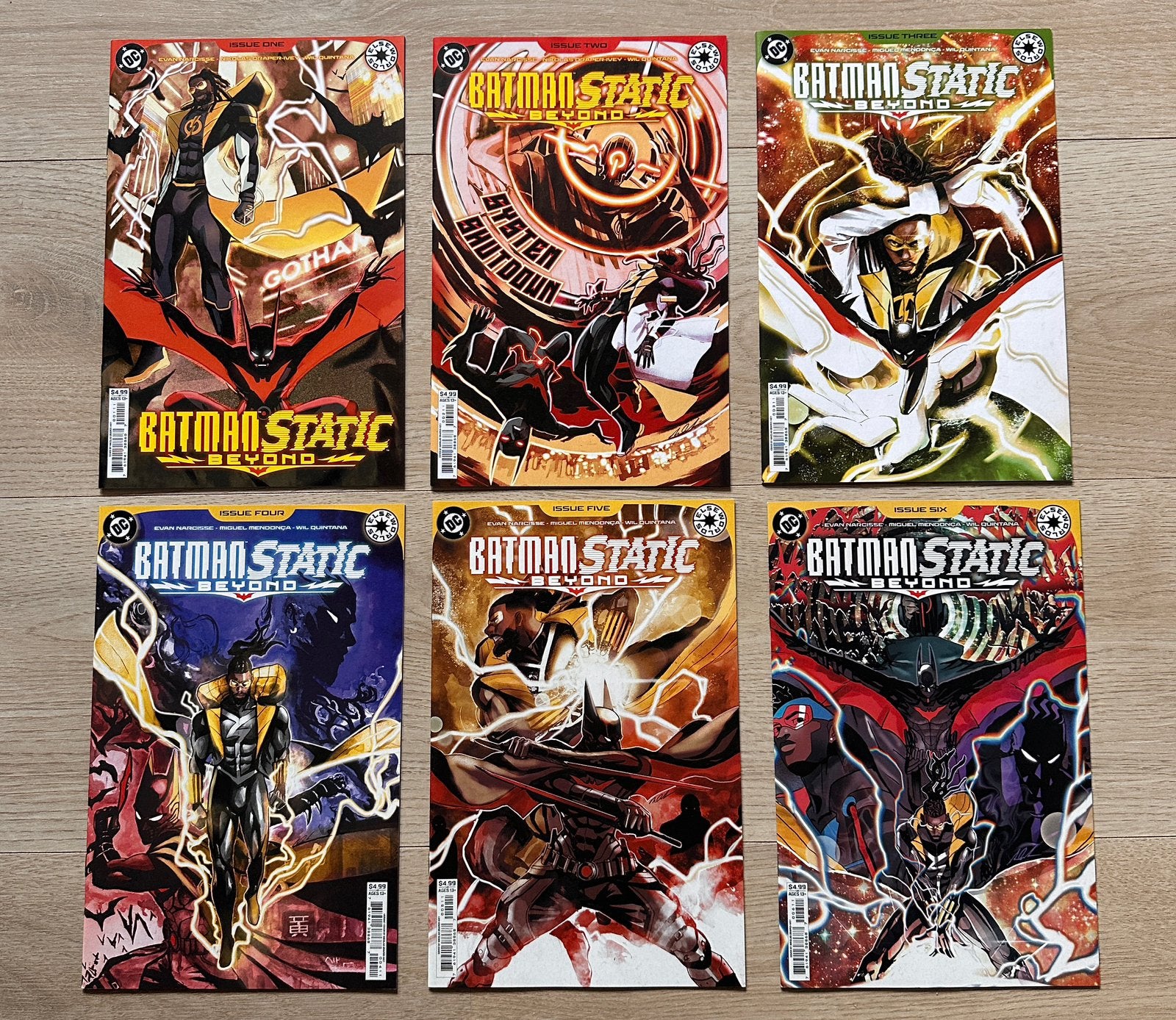 Batman/Static: Beyond 2026 SC (Complete Storyline), Amerika, Complete serie of reeks, Ophalen of Verzenden, Zo goed als nieuw