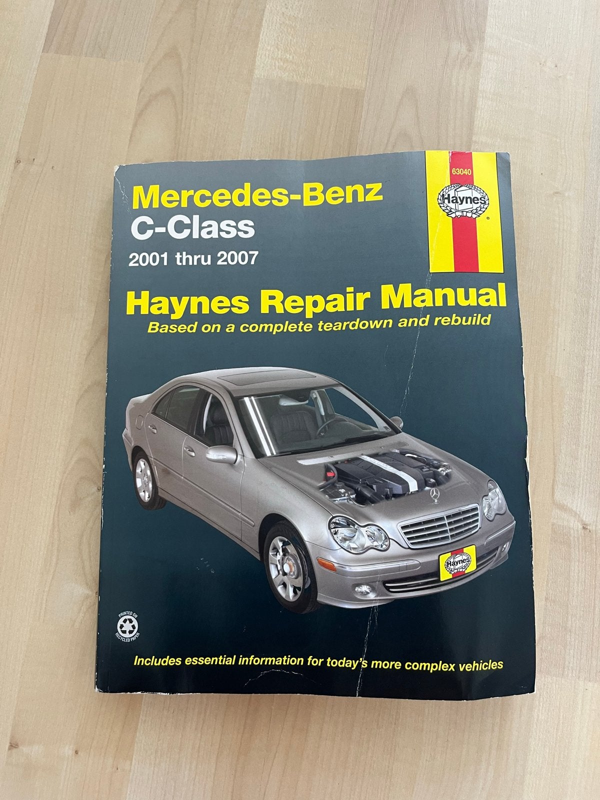 Haynes Reparatiehandleiding Mercedes-Benz C-Klasse 2001-2007, Ophalen of Verzenden, Gelezen, Mercedes