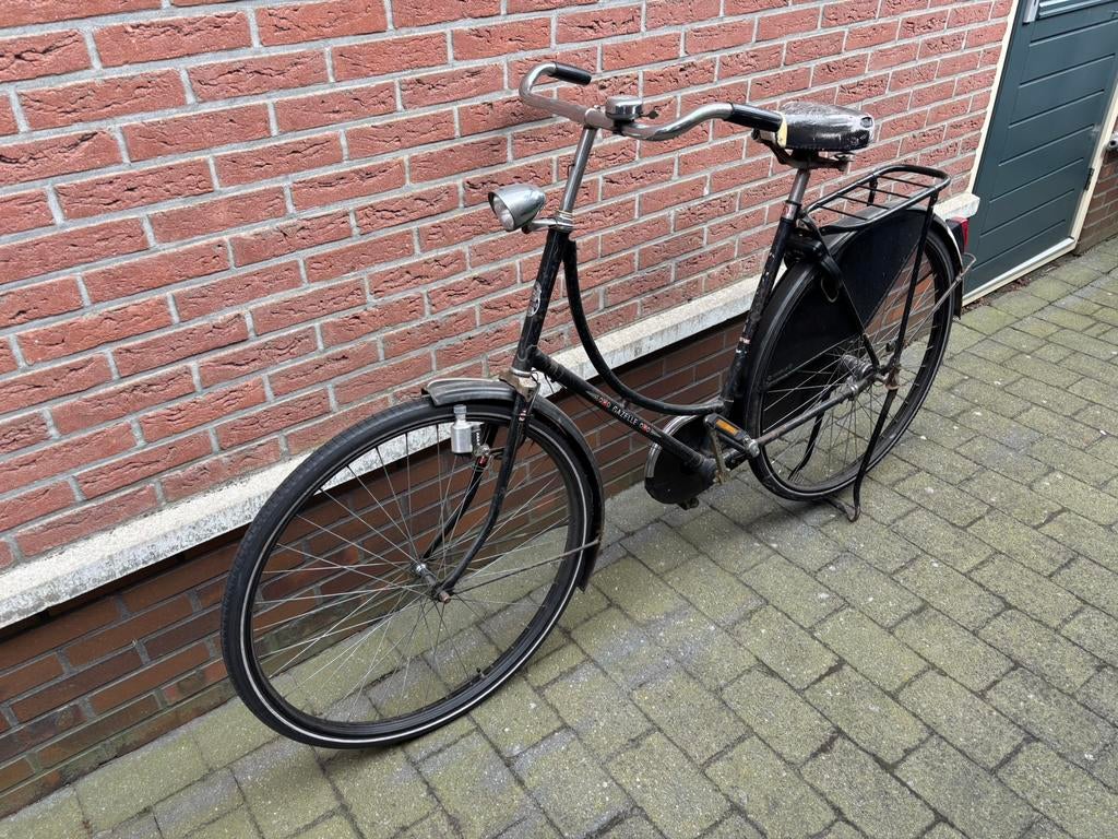 Gazelle omafiets, Ophalen, Gebruikt