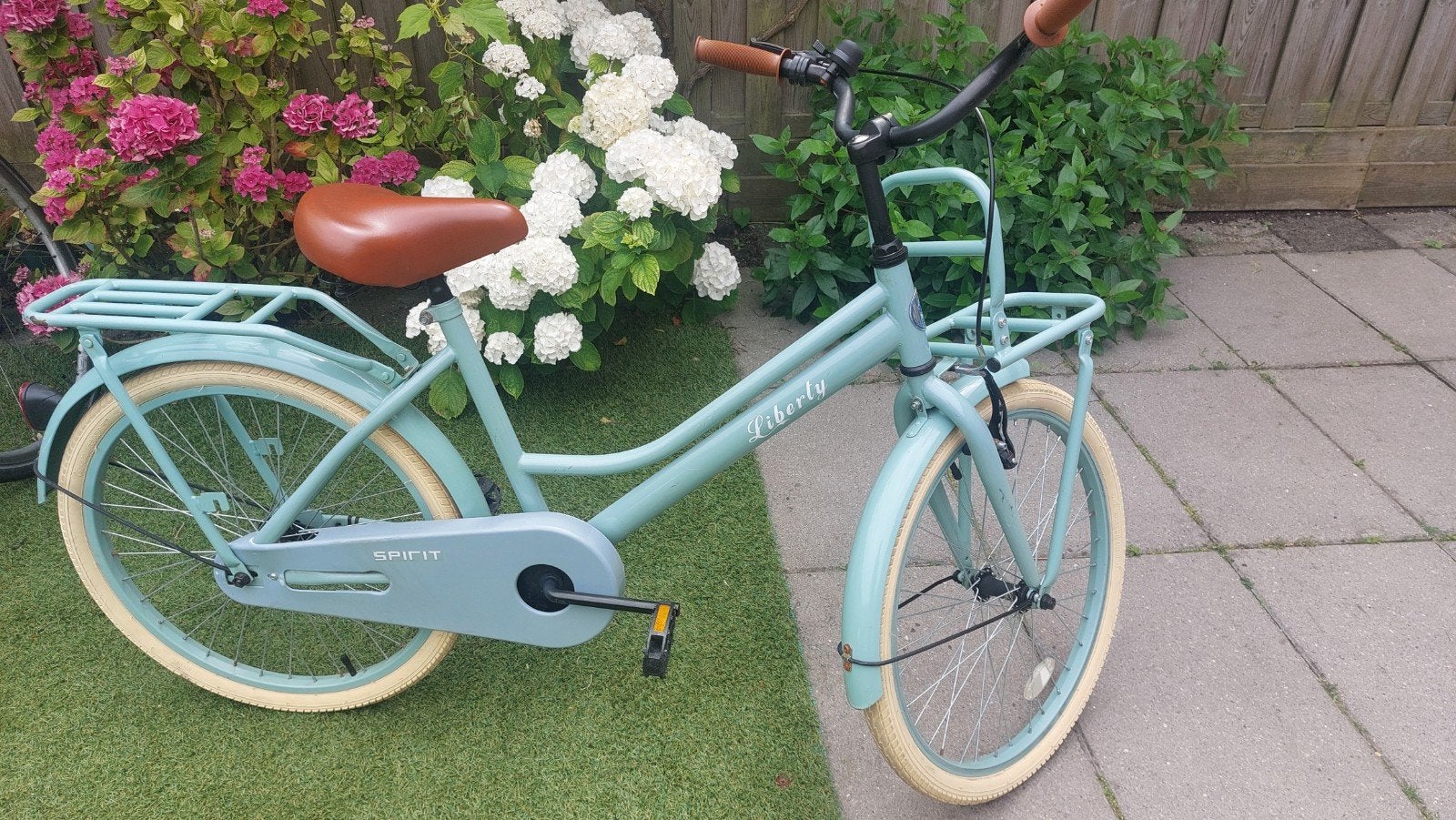 Spirit Liberty Meisjesfiets 22 inch, Ophalen, Gebruikt, 20 inch of meer