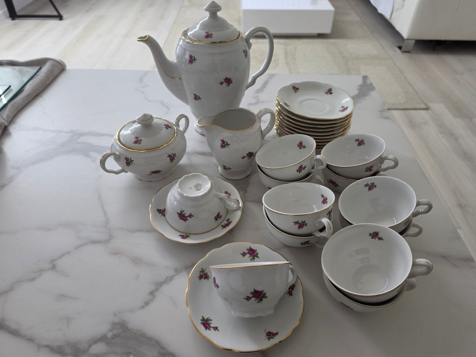 12 persoons koffie/thee servies, Ophalen of Verzenden