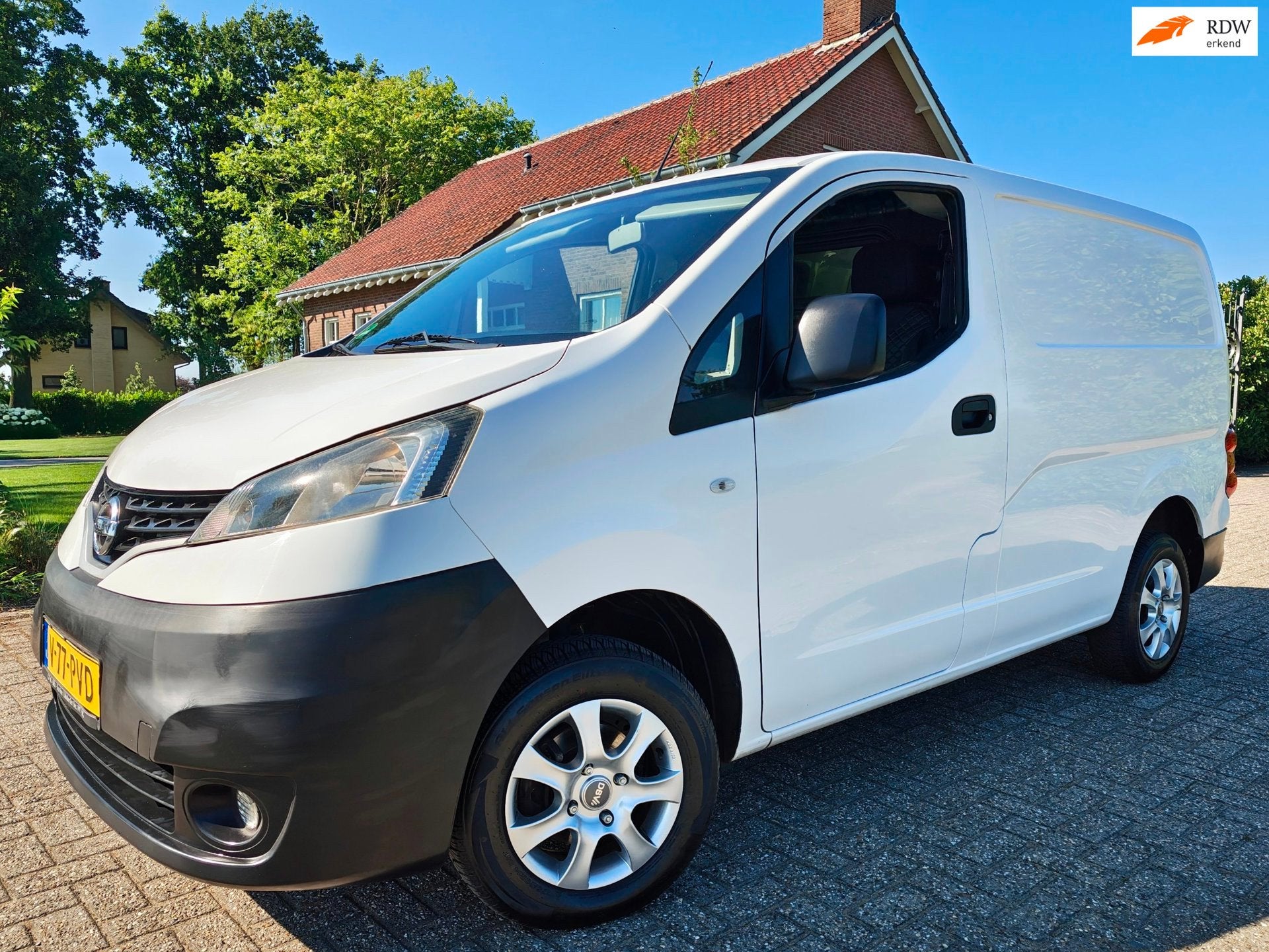 Nissan NV200 1.6-16V 110pk met Airco, Zijdeur, LM Velgen Etc, Auto's, Bestelauto's, Euro 5, Stof, Gebruikt, 4 cilinders