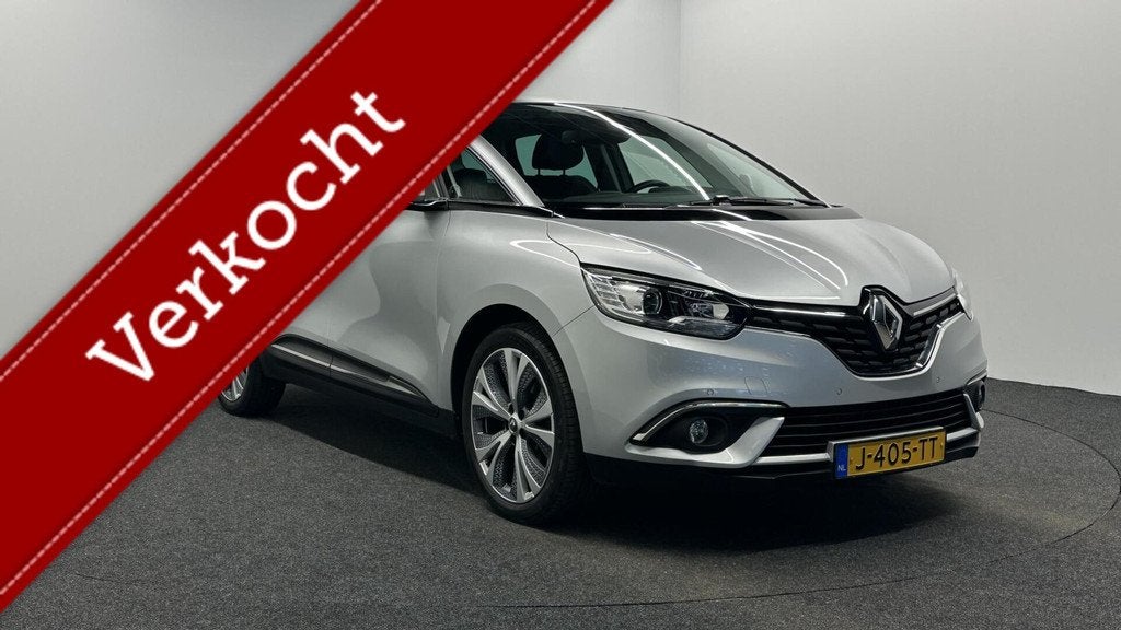 Renault Grand Scenic 1.3 TCe Intens NAVIGATIE TREKHAAK CRUIS, Auto's, Renault, 4 cilinders, Met garantie (alle), Leder en Stof