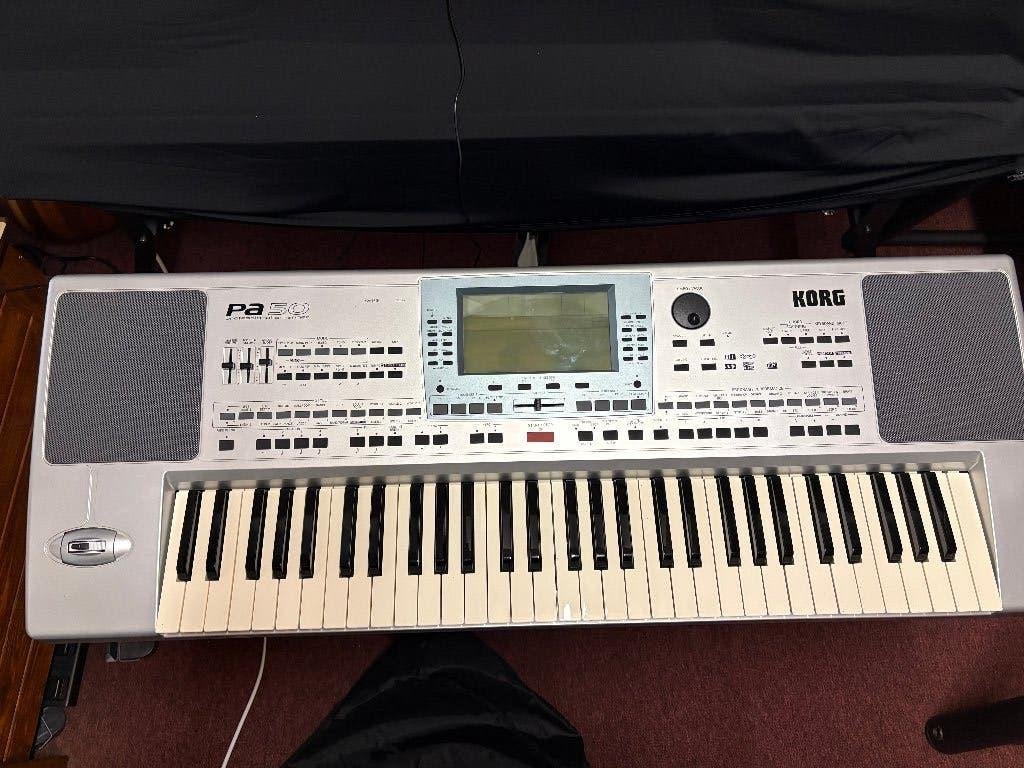 Korg PA-50, Ophalen, 61 toetsen, Korg, Midi-aansluiting