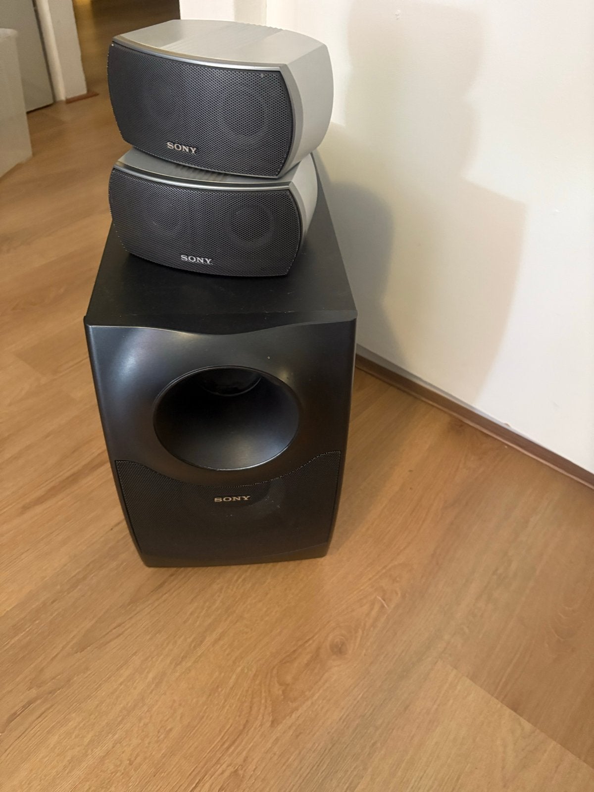 Sony 2.1 Speakerset met Subwoofer - Gebruikt, Audio, Tv en Foto, Ophalen of Verzenden, Gebruikt, Speakerset, Sony