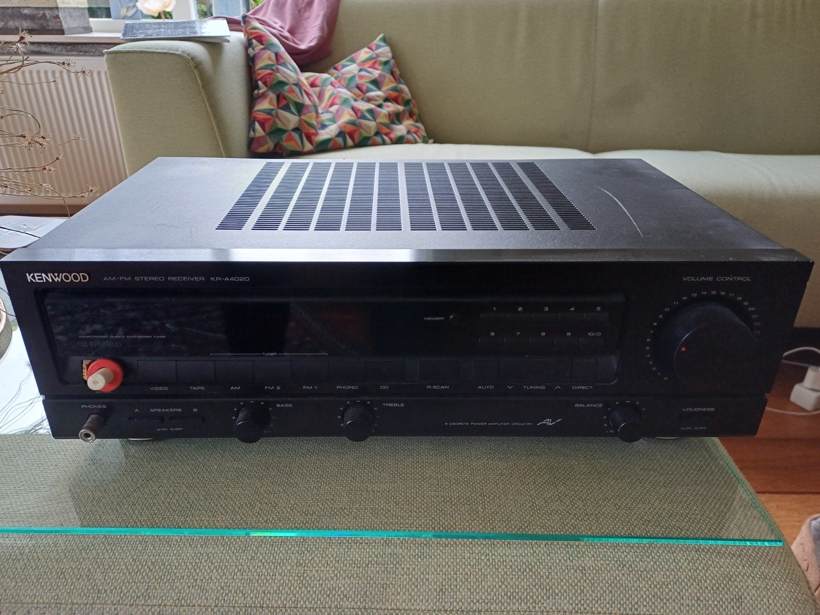 Kenwood KR-A4020 Versterker - Onverwoestbaar Geluid!, Ophalen, Gebruikt