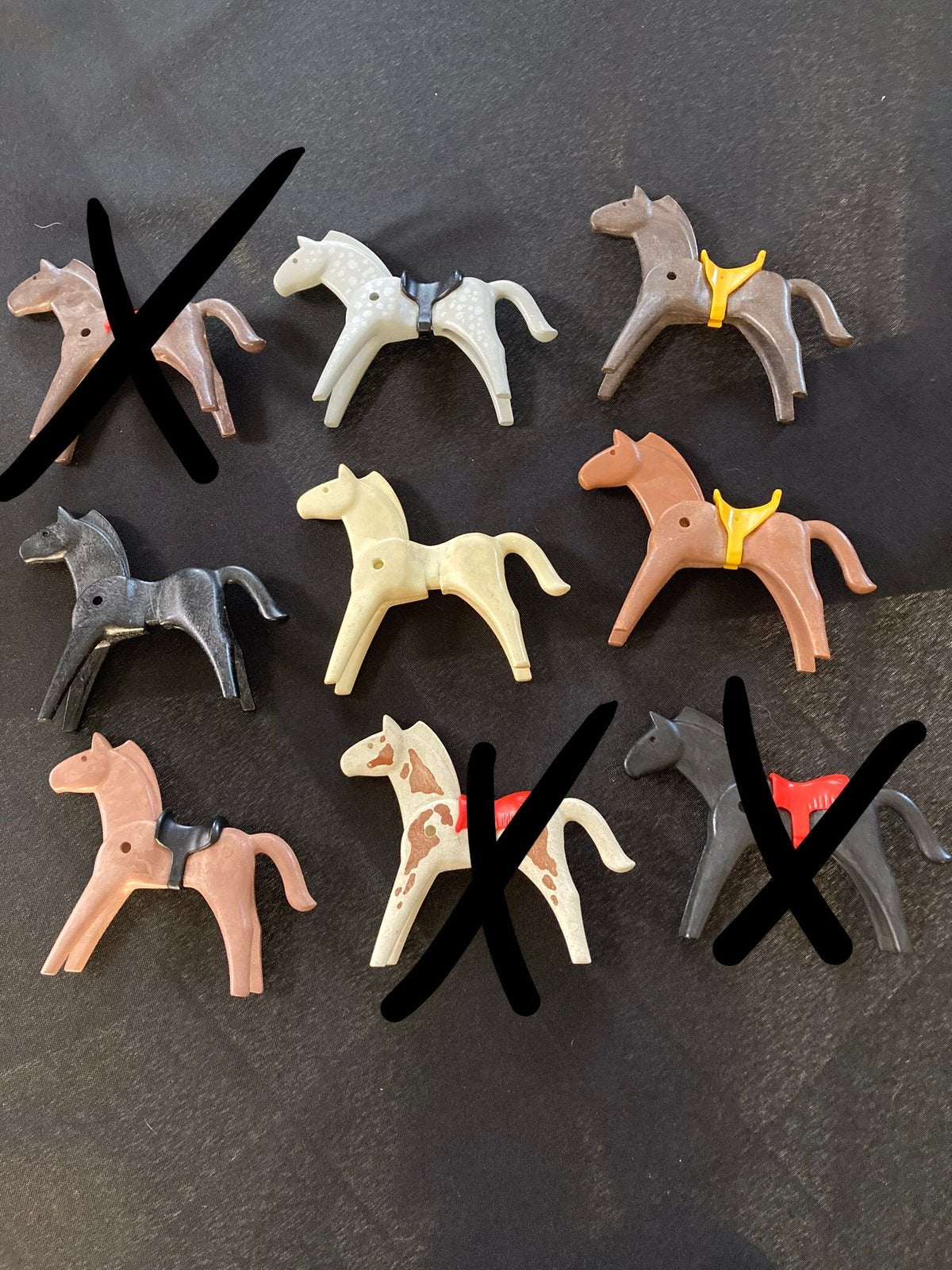 Playmobil vintage paarden., Ophalen of Verzenden, Zo goed als nieuw