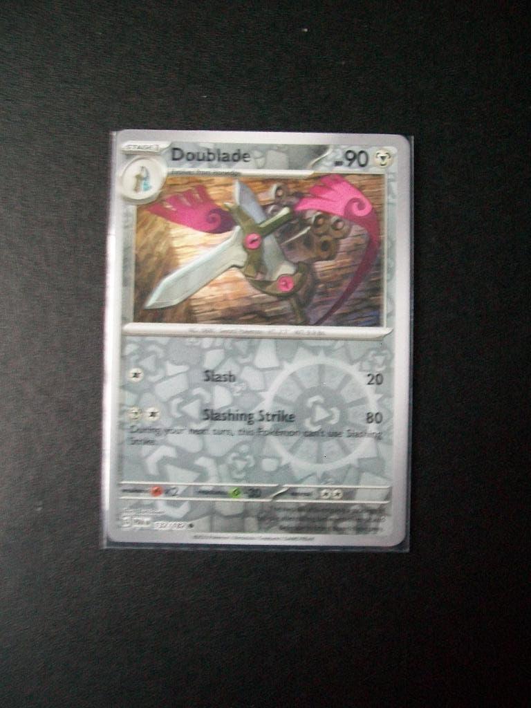 1647: Nieuwe Pokemonkaart holofoil DOUBLADE HP 90 (132/182), Verzenden, Nieuw, Losse kaart, Foil